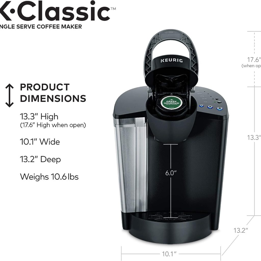 The Keurig K-Classic K-Cup Pod, Single Serve is one of the top 5 single serve coffee makers