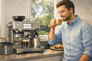 Breville one touch review in kitchen