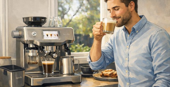 Breville one touch review in kitchen